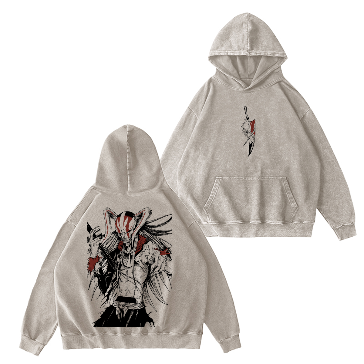 Bleach Washed T-shirt/Crewneck/Hoodie