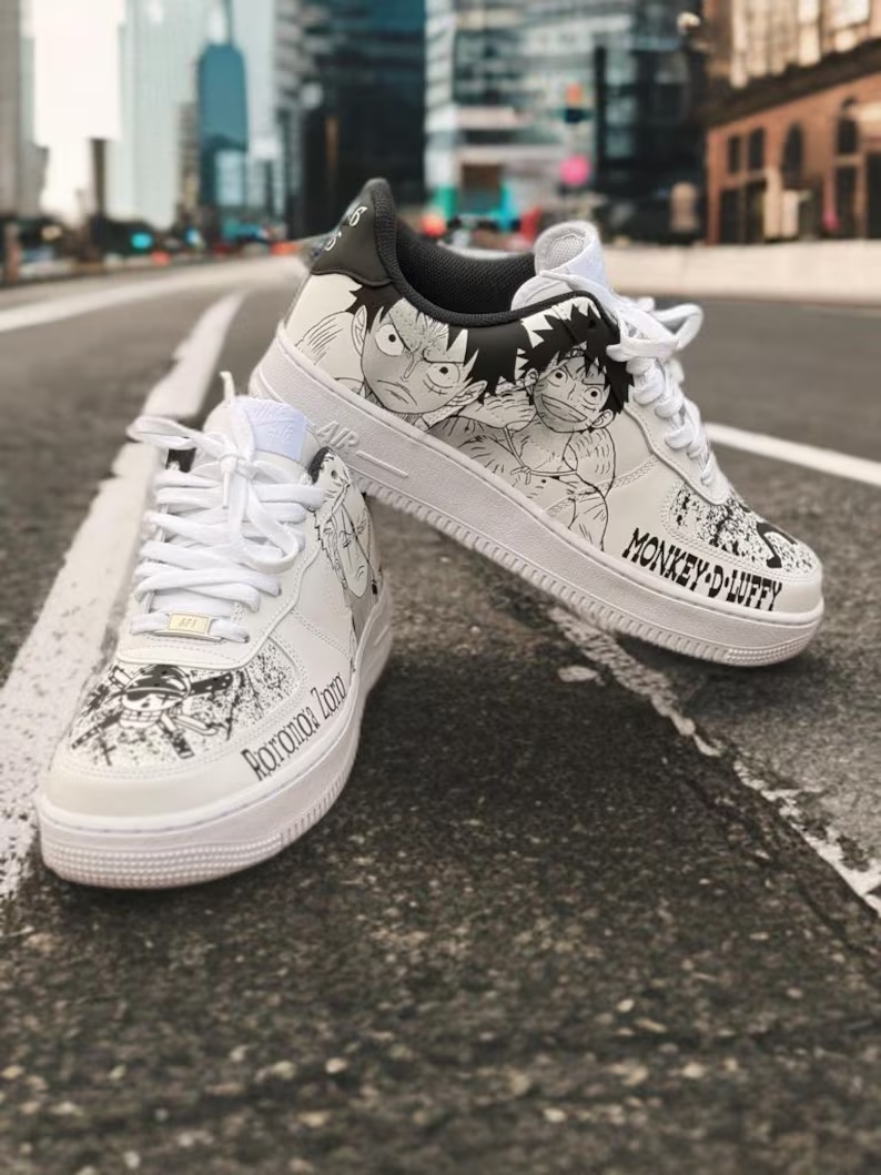 Air force 1'07 One Piece Luffy and Rozo
