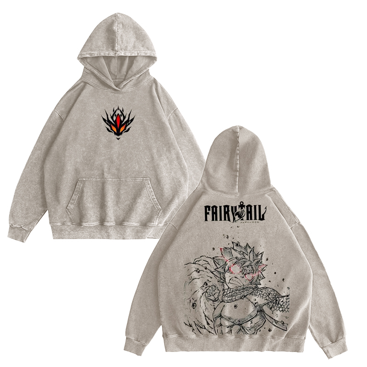 Fairy Tail: Natsu Dragneel Vintage T-shirt/Crewneck/Hoodie