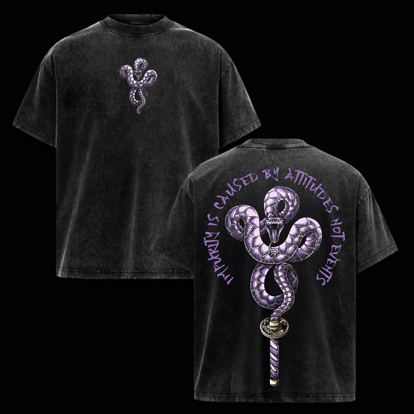 Demon Slayer Vintage washed T-shirt/Crewneck/Hoodie