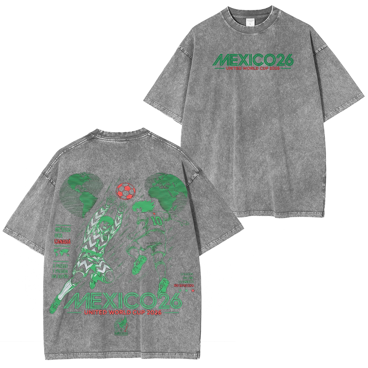 Worlcup 2026 Vintage washed T-shirt/Crewneck/Hoodie