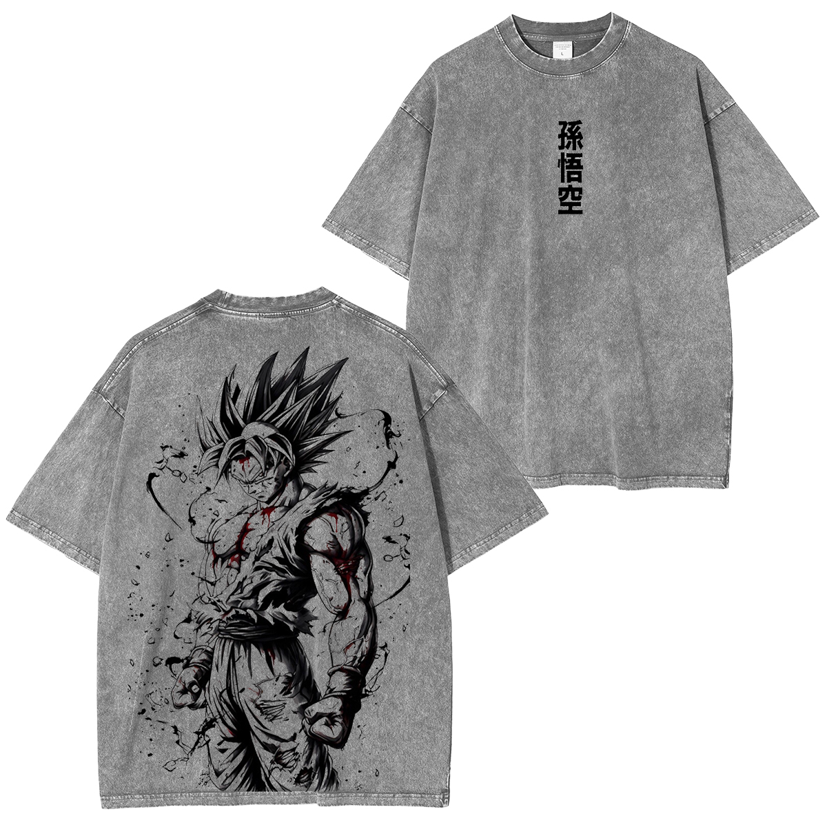 Dragon Ball Super Goku.Washed T-shirt/Hoodie