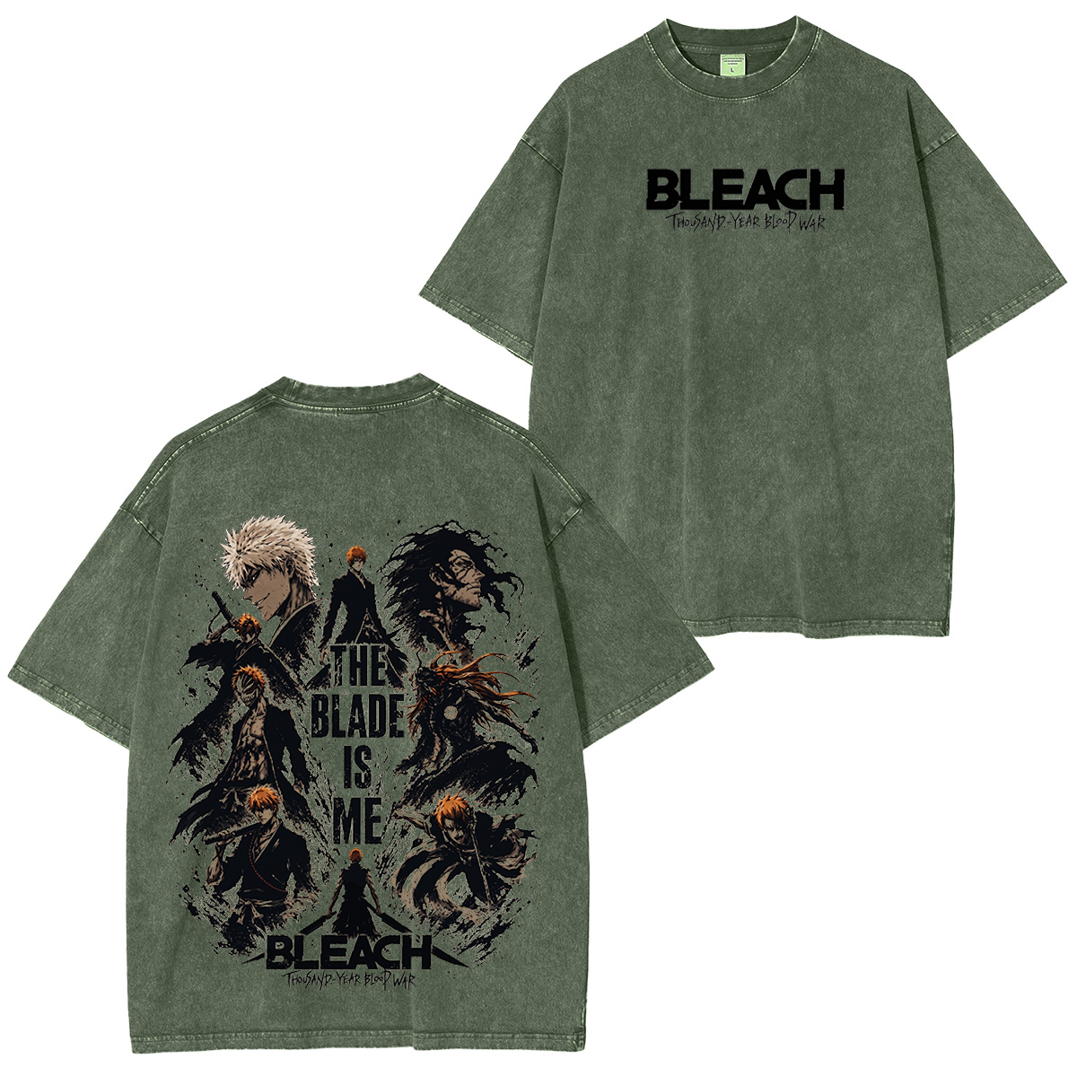 Bleach Washed T-shirt/Hoodie