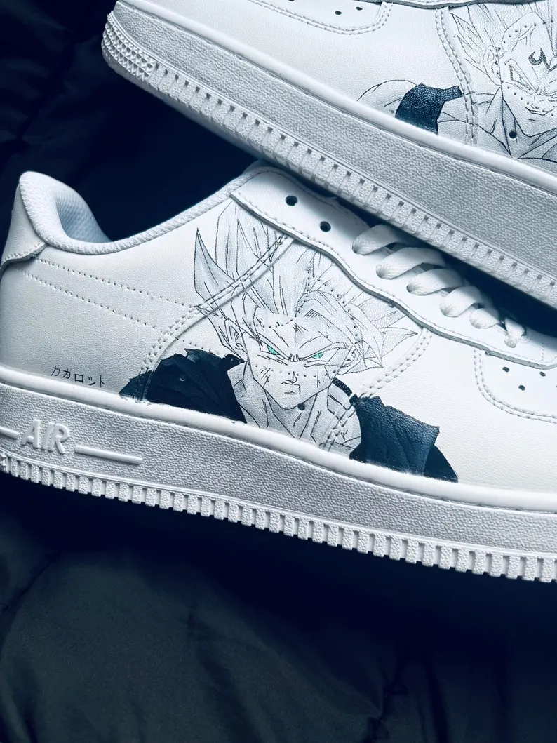 Dragon Ball Anime Air Force 1’s (Goku x Vegeta)