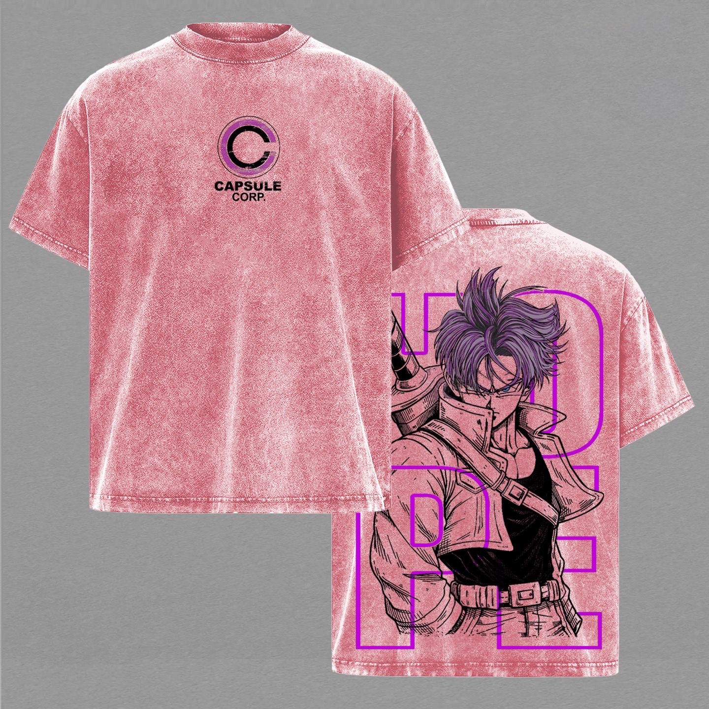 Dragon Ball Trunks Washed T-shirt