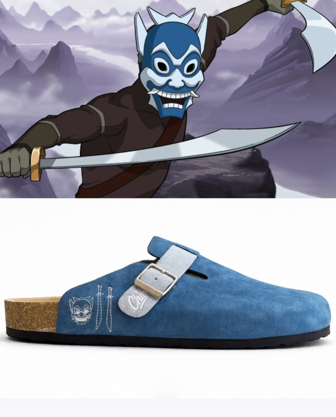 AVATAR THE LAST AIRBENDER Anime Boston Clog