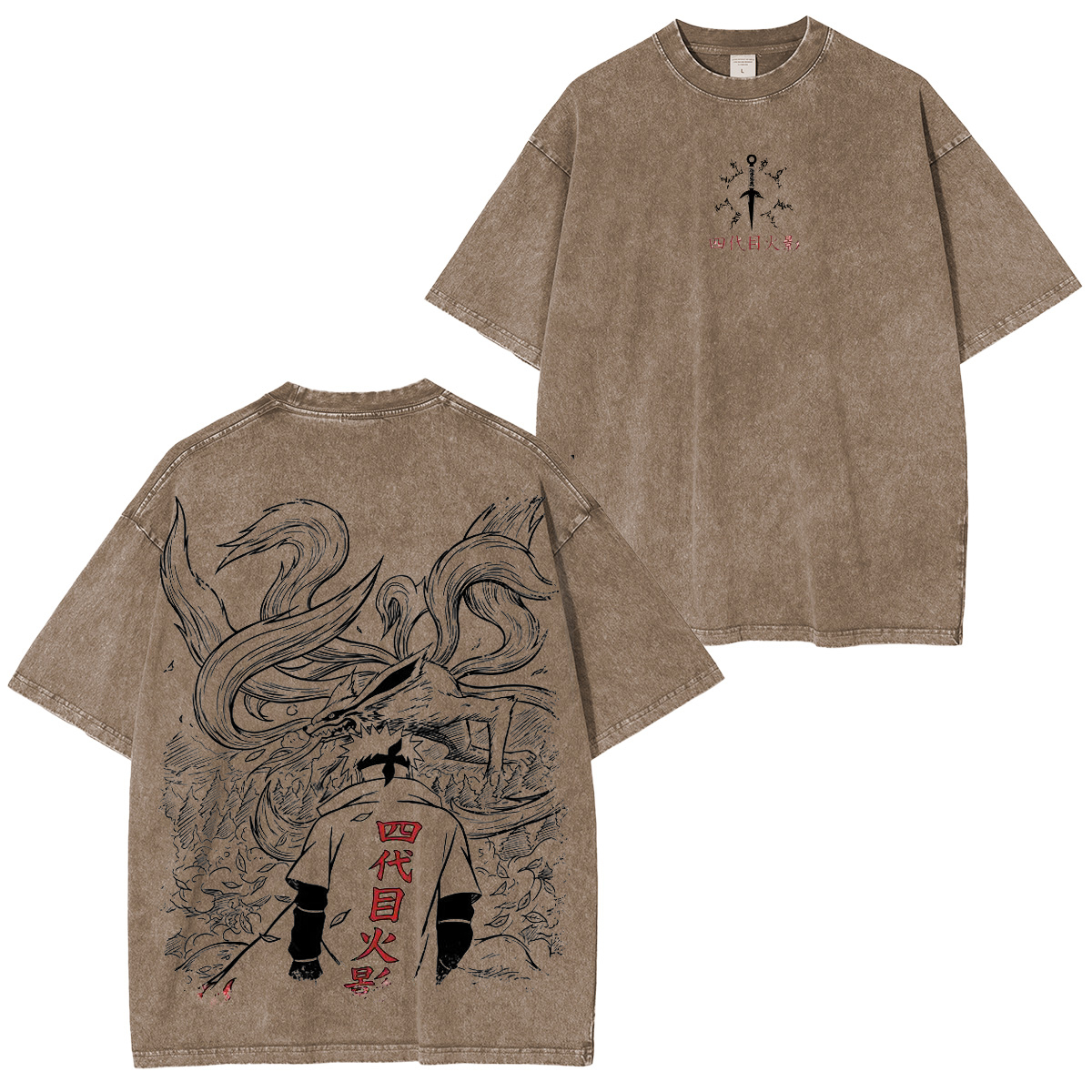 Naruto Vintage washed T-shirt/Crewneck/Hoodie