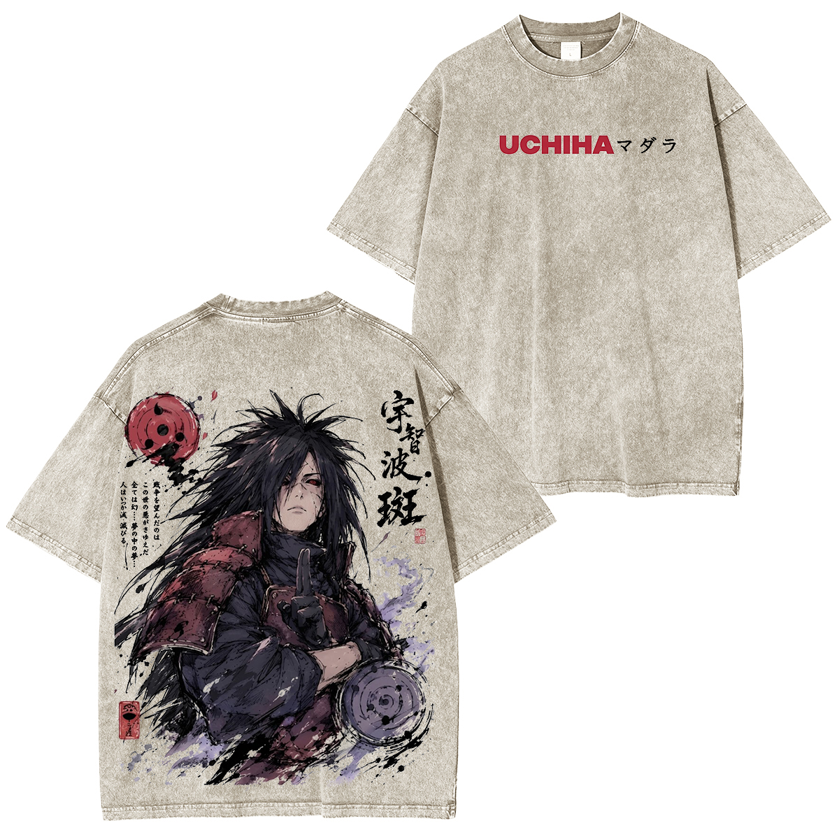Naruto Washed T-shirt/Hoodie