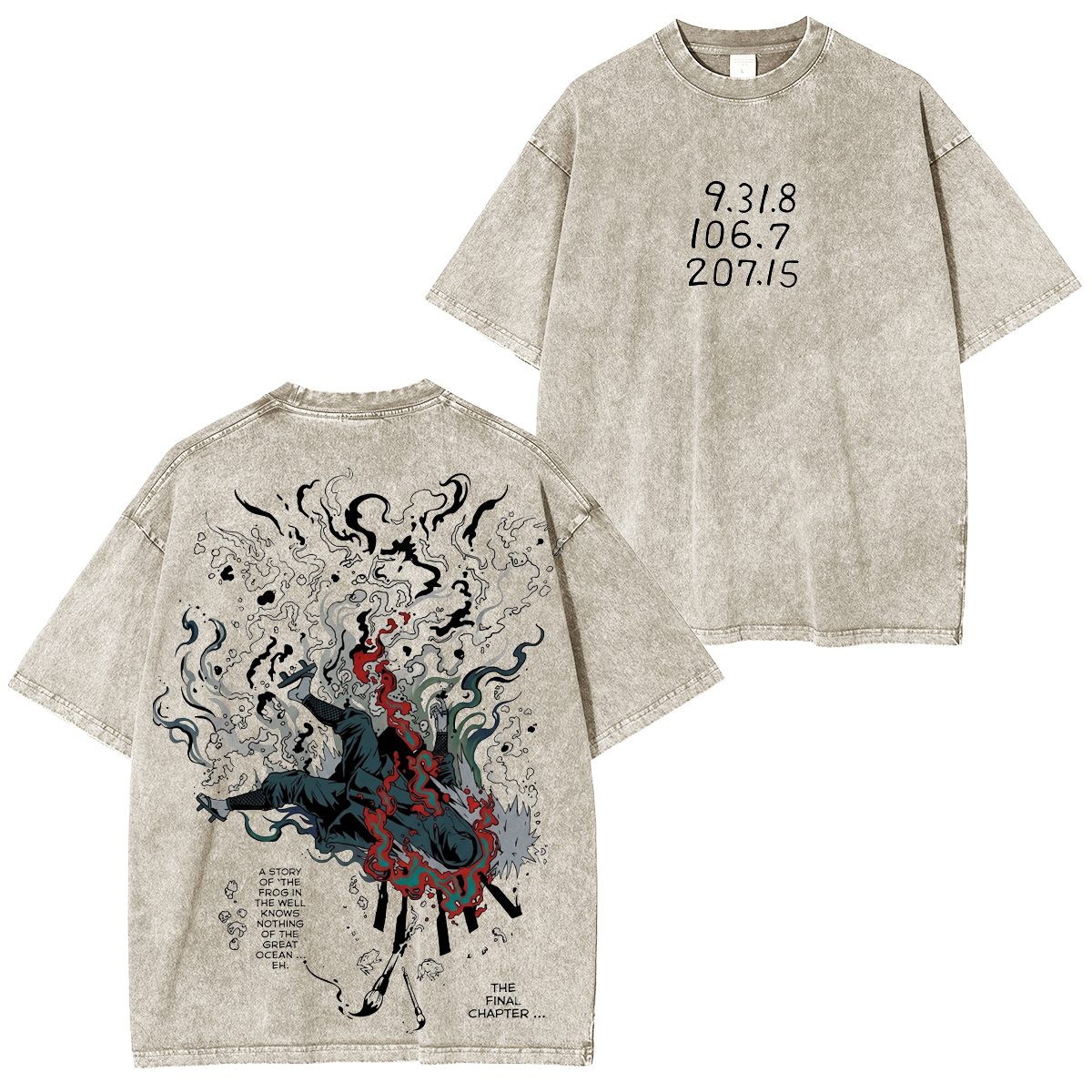Naruto Vintage washed T-shirt/Crewneck/Hoodie