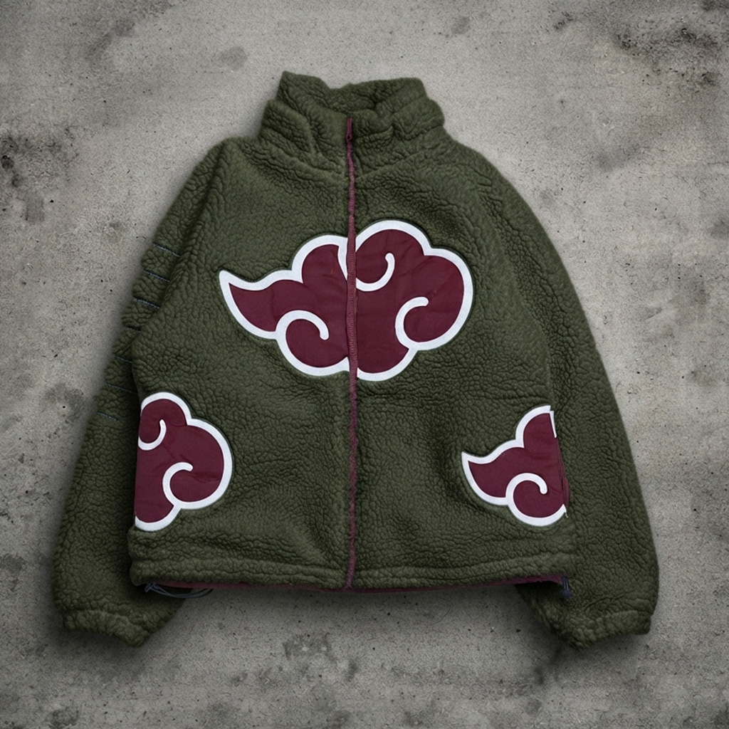 Naruto Sherpa Fleece Jacket