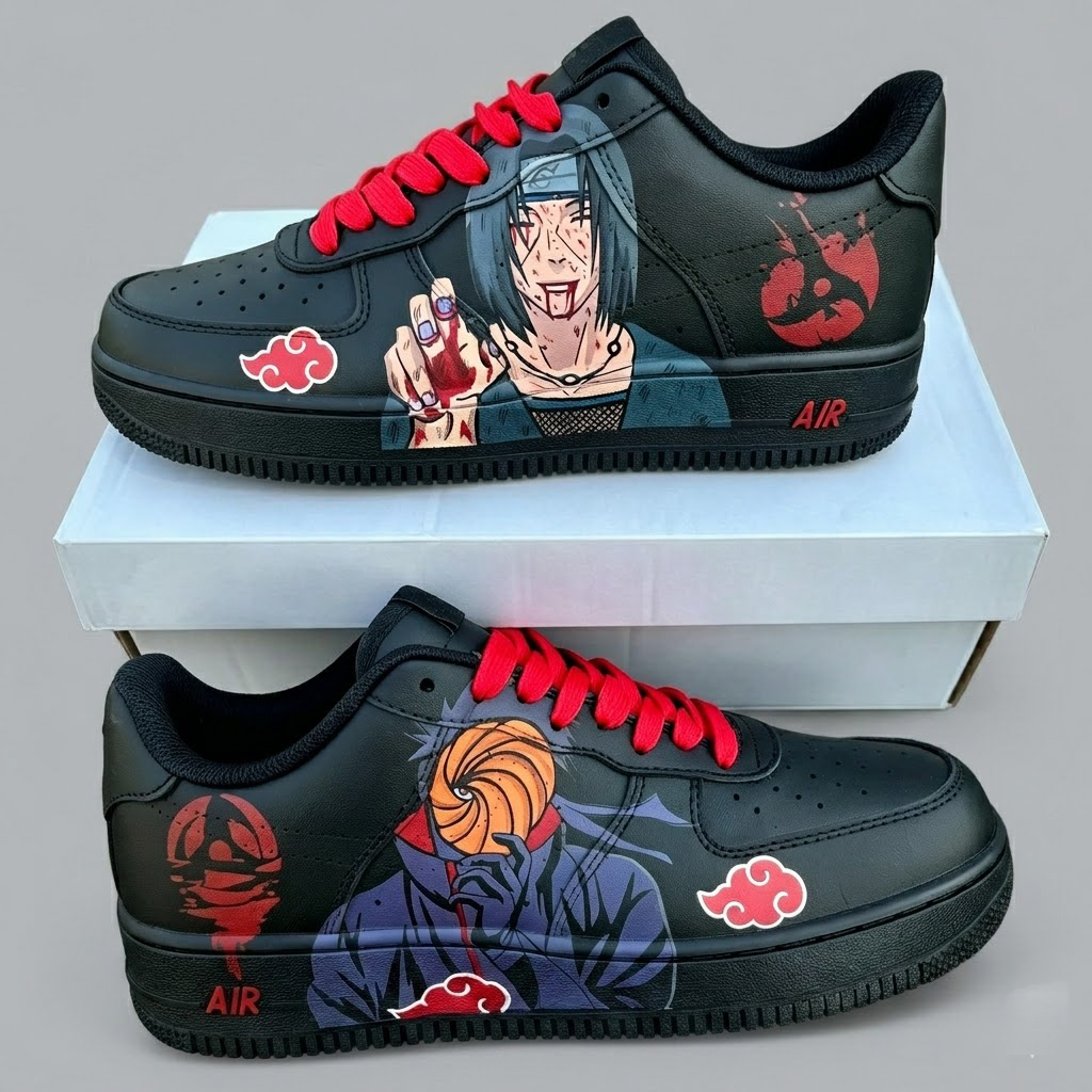 Naruto Itachi and Obito 1 Anime Shoes!!