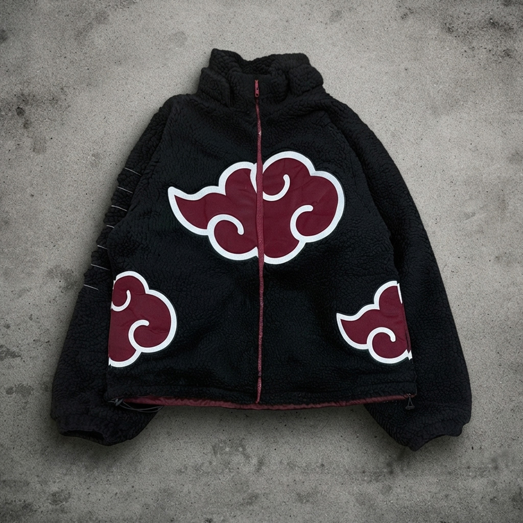 Naruto Sherpa Fleece Jacket
