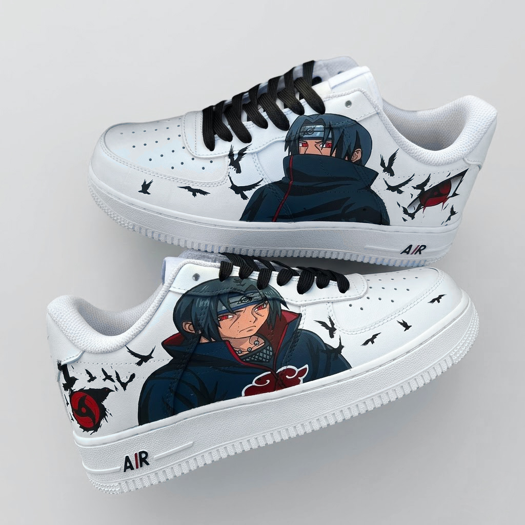 Naruto Itachi  AF1 Anime Shoes