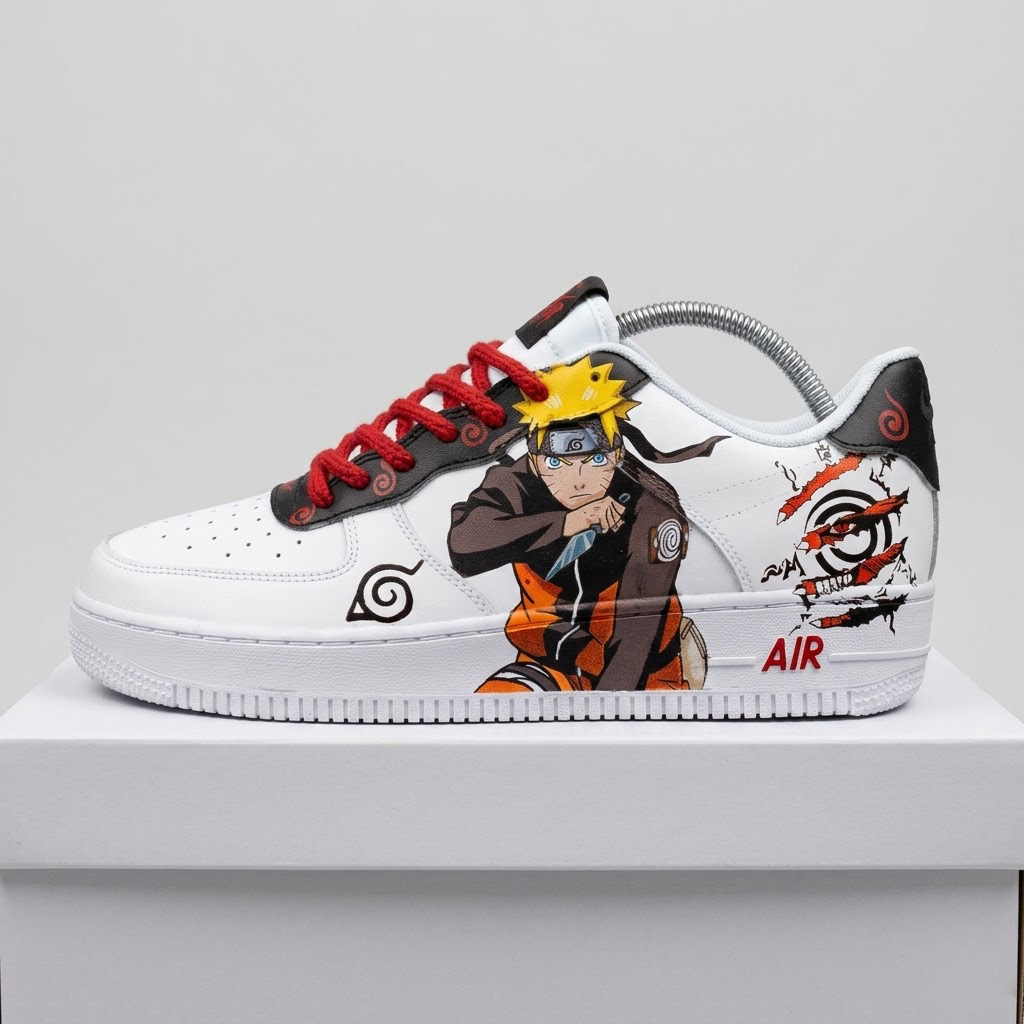 Naruto Minato x Itachi  AF1 Anime Shoes