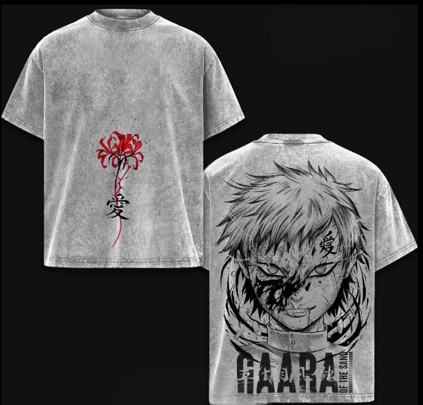 Satoru Gojo Jujutsu Kaisen Anime Double  Vintage Washed T-shirt/Crewneck/Hoodie