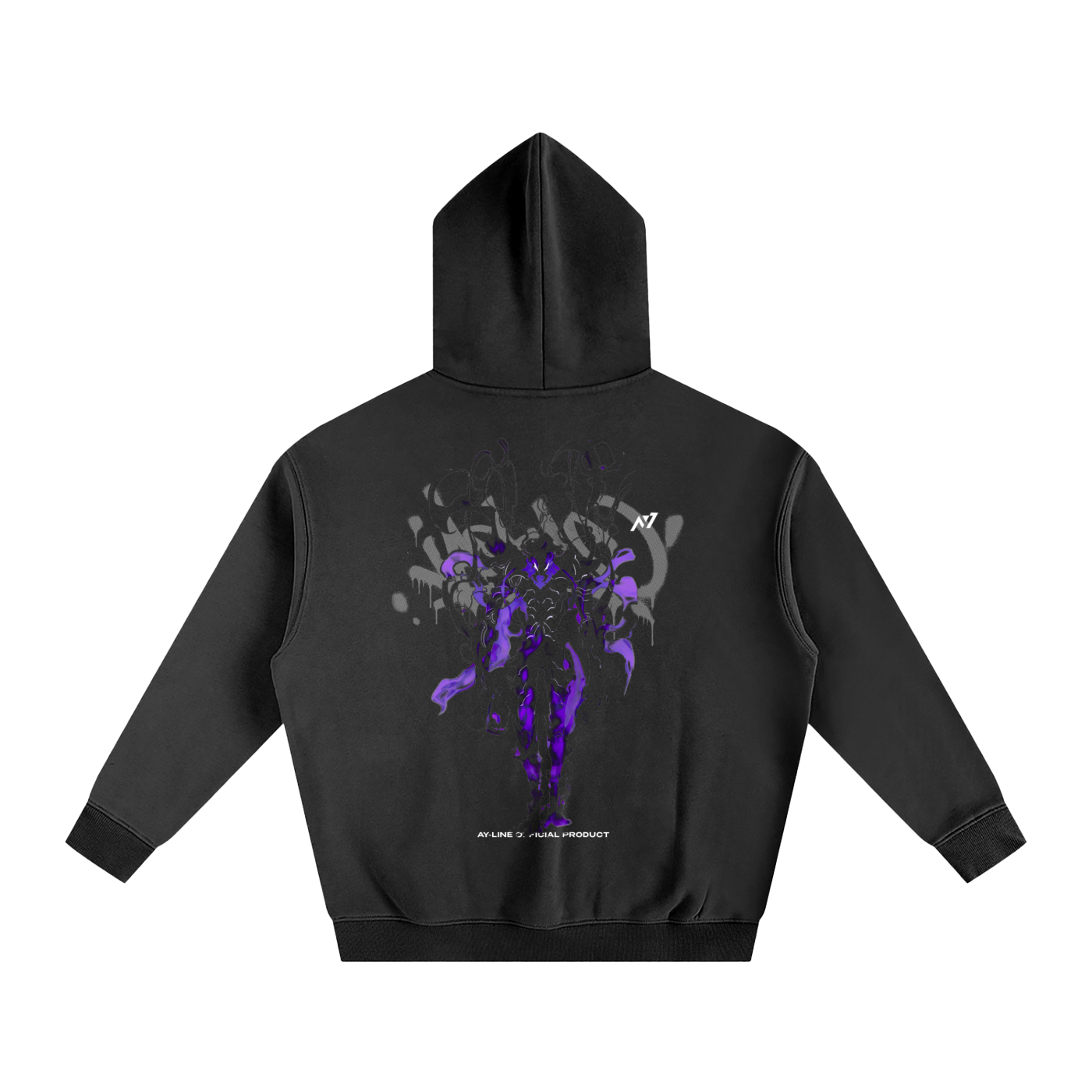 King of the Ants Streetwear Hoodie Black