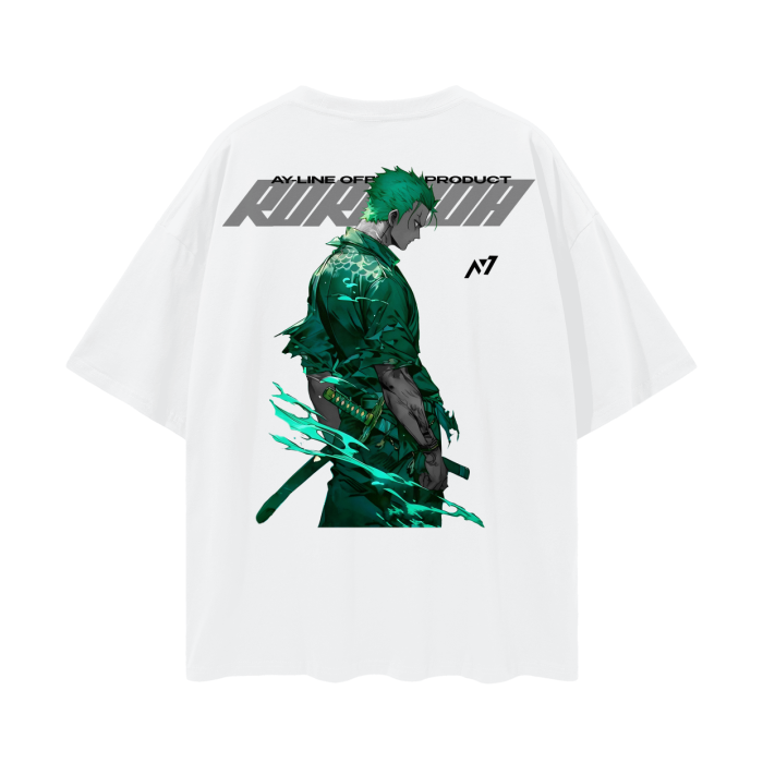 Pirate Hunter Y2K Streetwear Shirt White