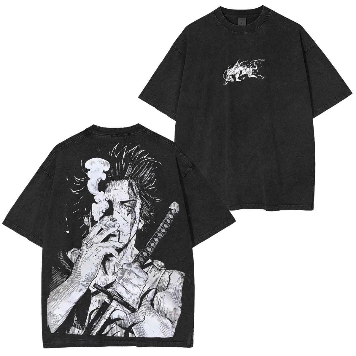 Black Clover Washed T-shirt/Crewneck/Hoodie