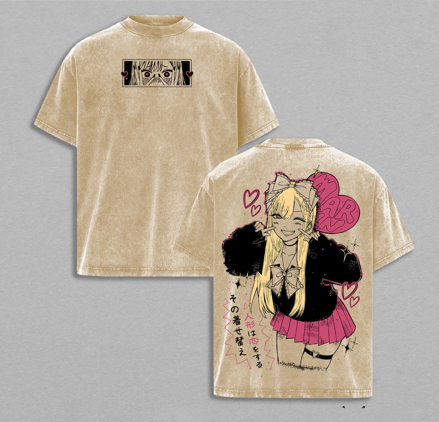 Marin Kitagawa Washed T-shirt/Crewneck/Hoodie