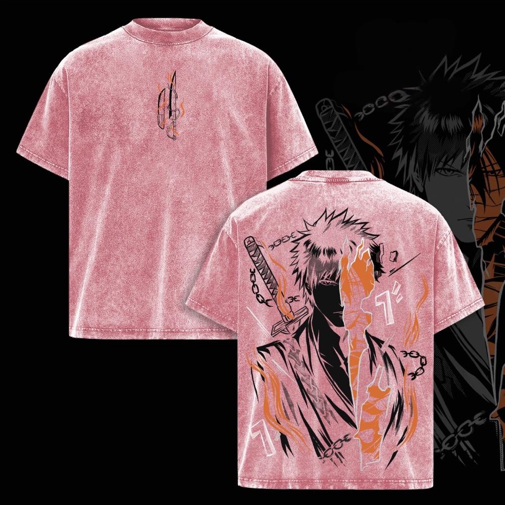Bleach ichigo Vintage Washed T-shirt/Crewneck/Hoodie