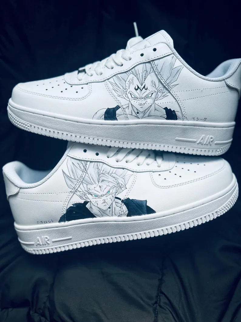 Dragon Ball Anime Air Force 1’s (Goku x Vegeta)