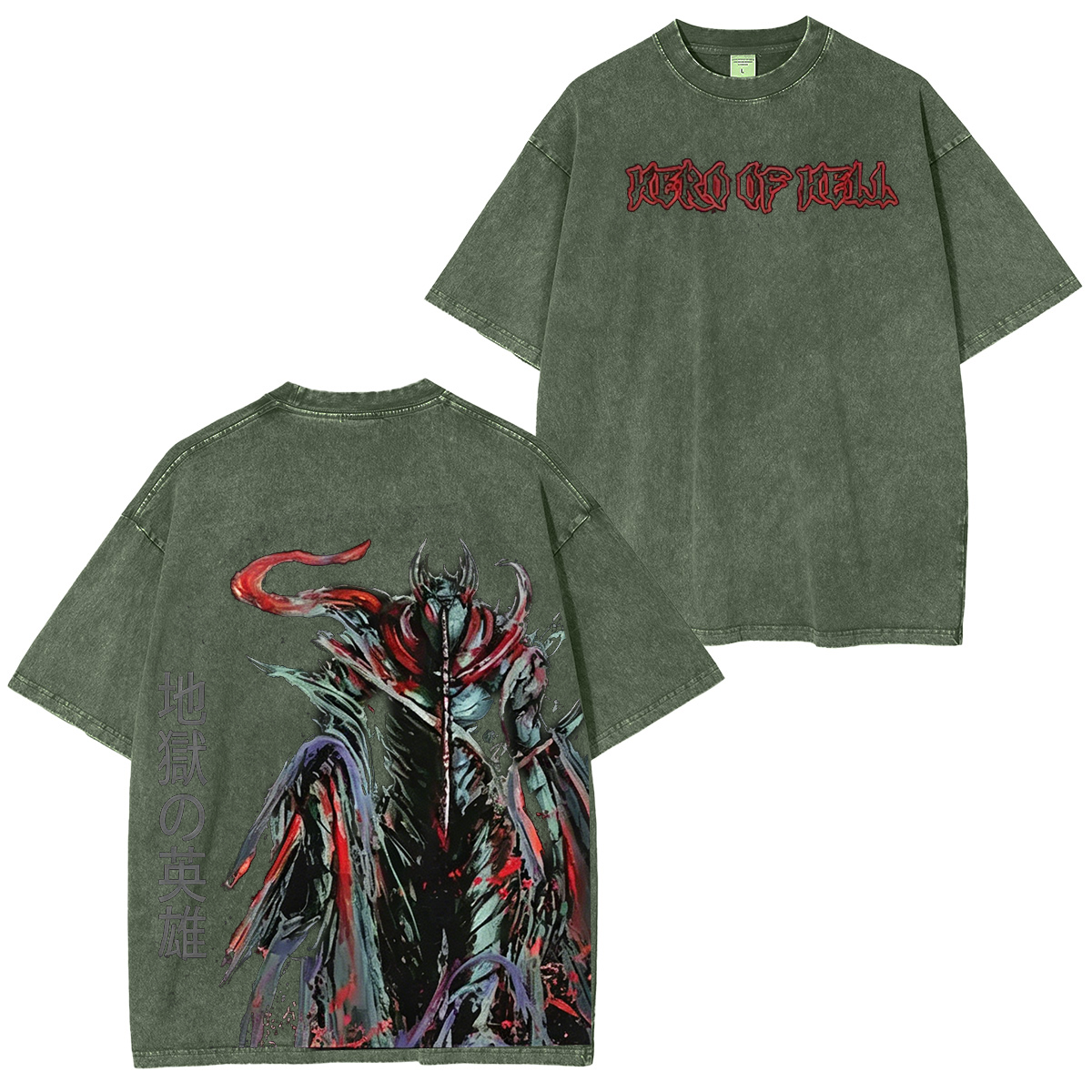 Chainsaw Man Unisex Washed T-shirt