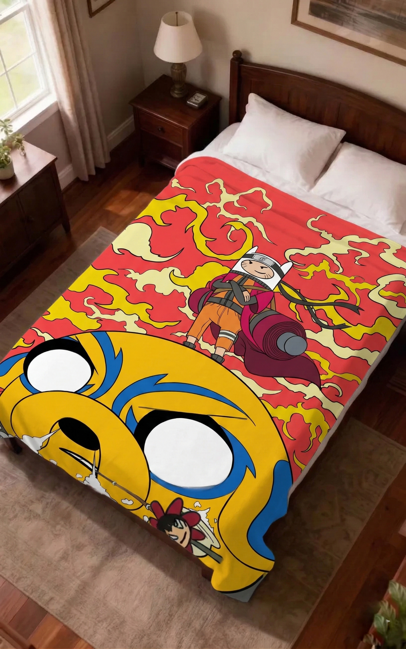 Cozy Up with Adventure Time Jake Blanket