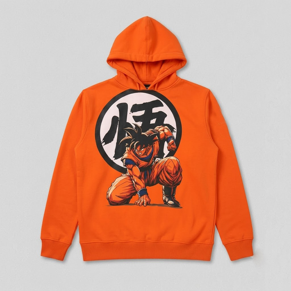 Dragon Ball Goku  Cotton Zip-Up Hoodie Jacket