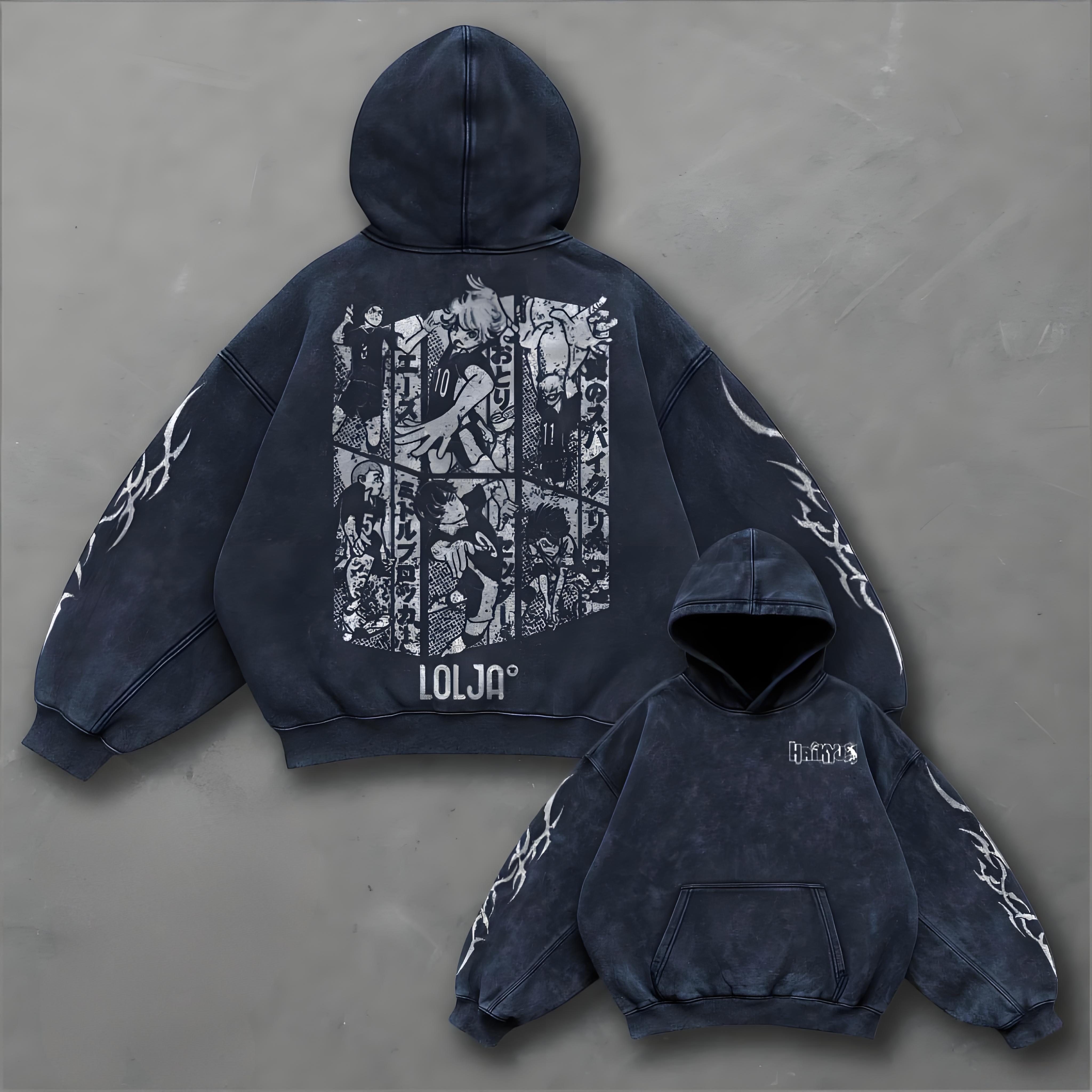 Haikyuu Retro Anime Hoodie