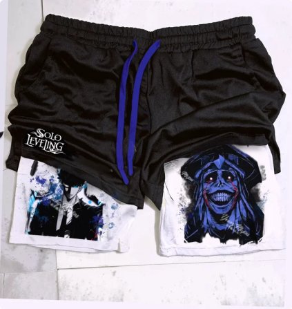 Solo Leveling "Anime" Gym Shorts