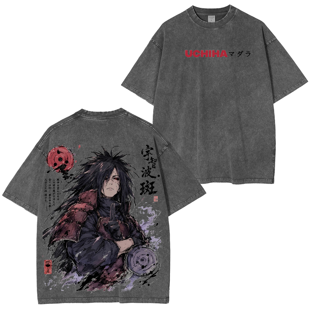 Naruto Washed T-shirt/Hoodie