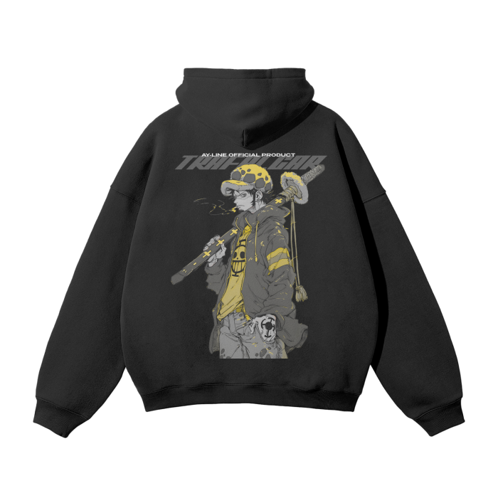 Surgeon of Death Y2K Streetwear Hoodie Black