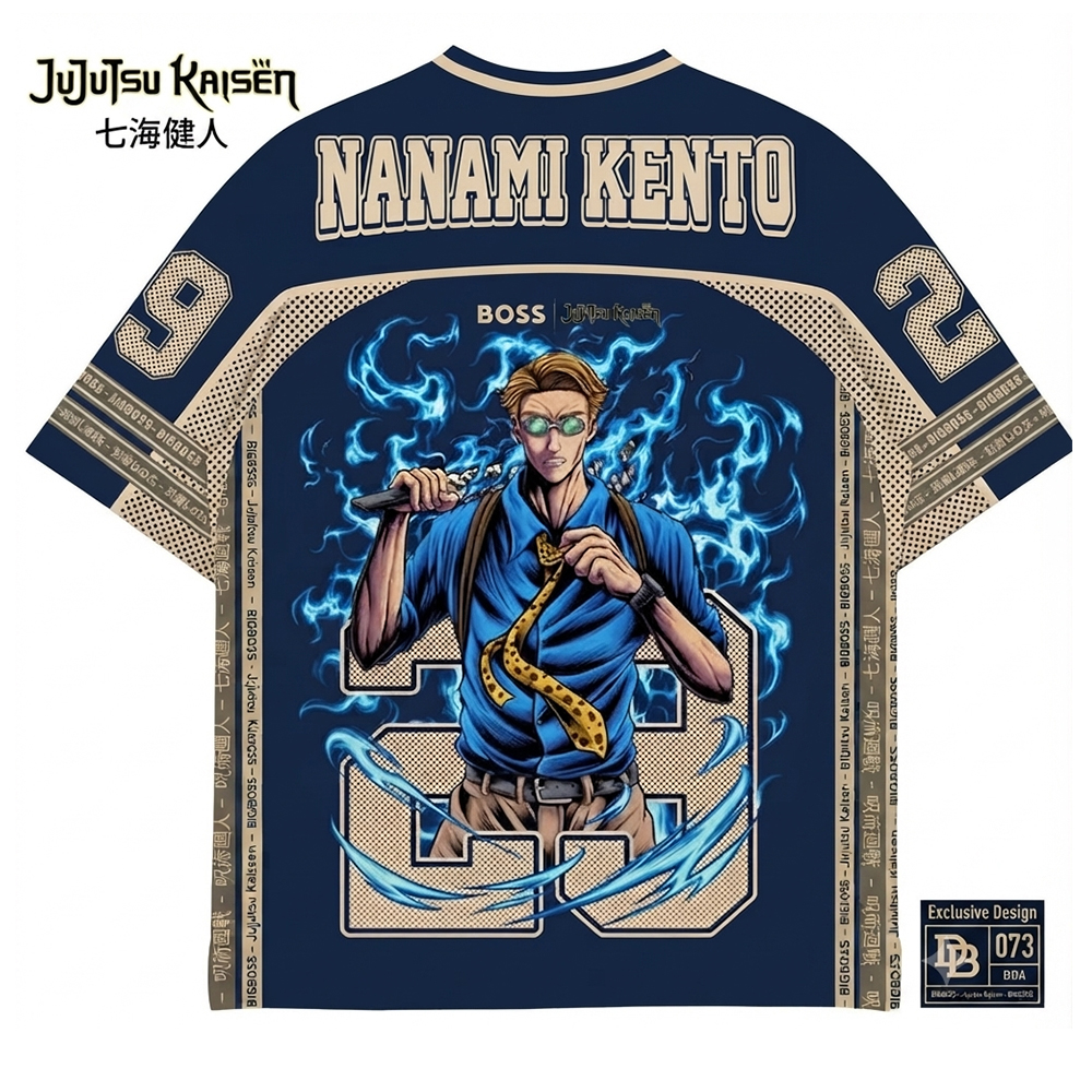 Jujutsu Kaisen Nanami Kento Oversized Jersey