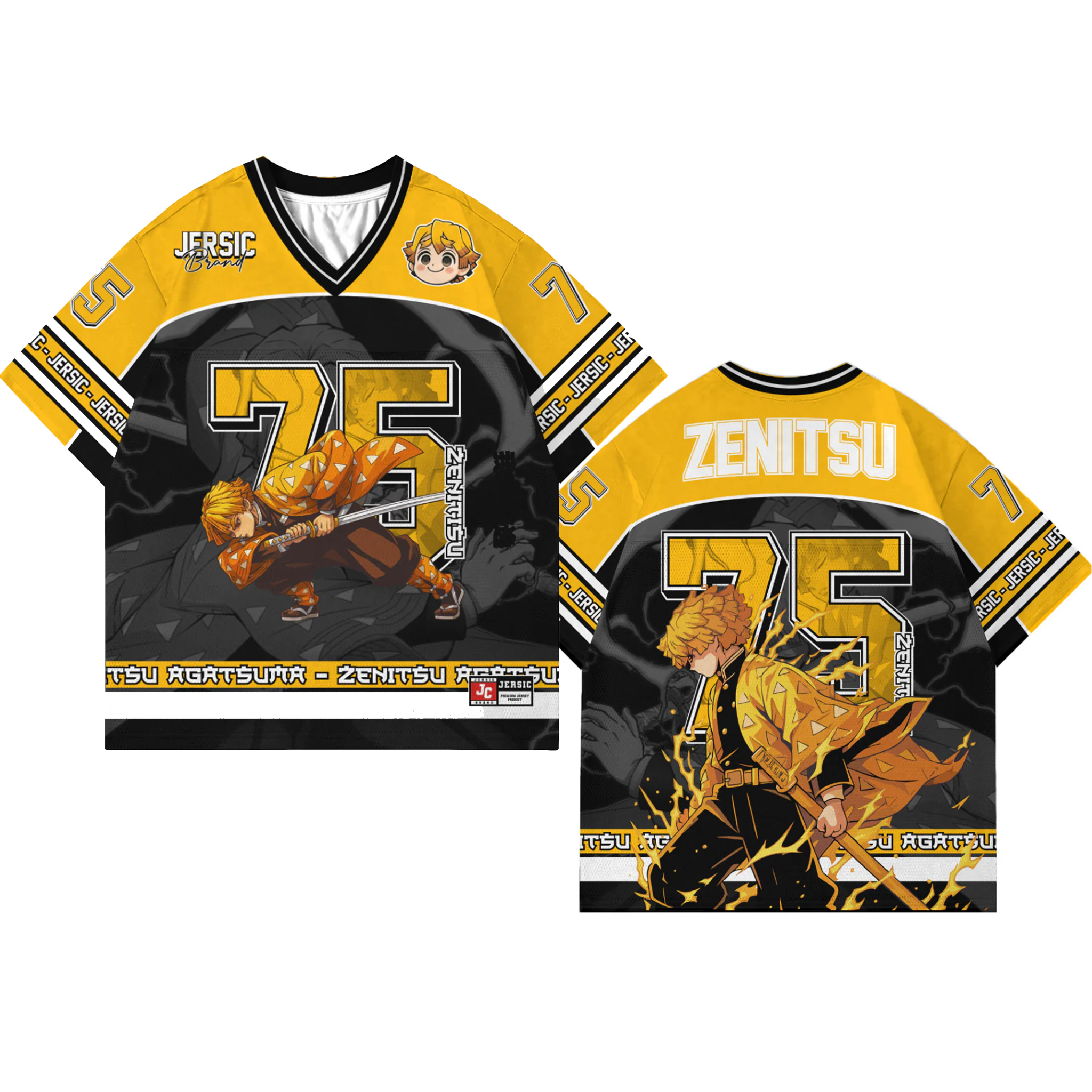 Zenitsu Karasu Jersey Shirts
