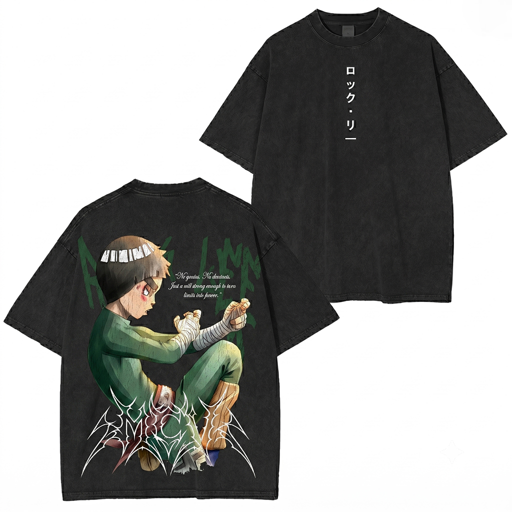 Naruto Rock Lee Vintage Washed T-shirt/Crewneck/Hoodie
