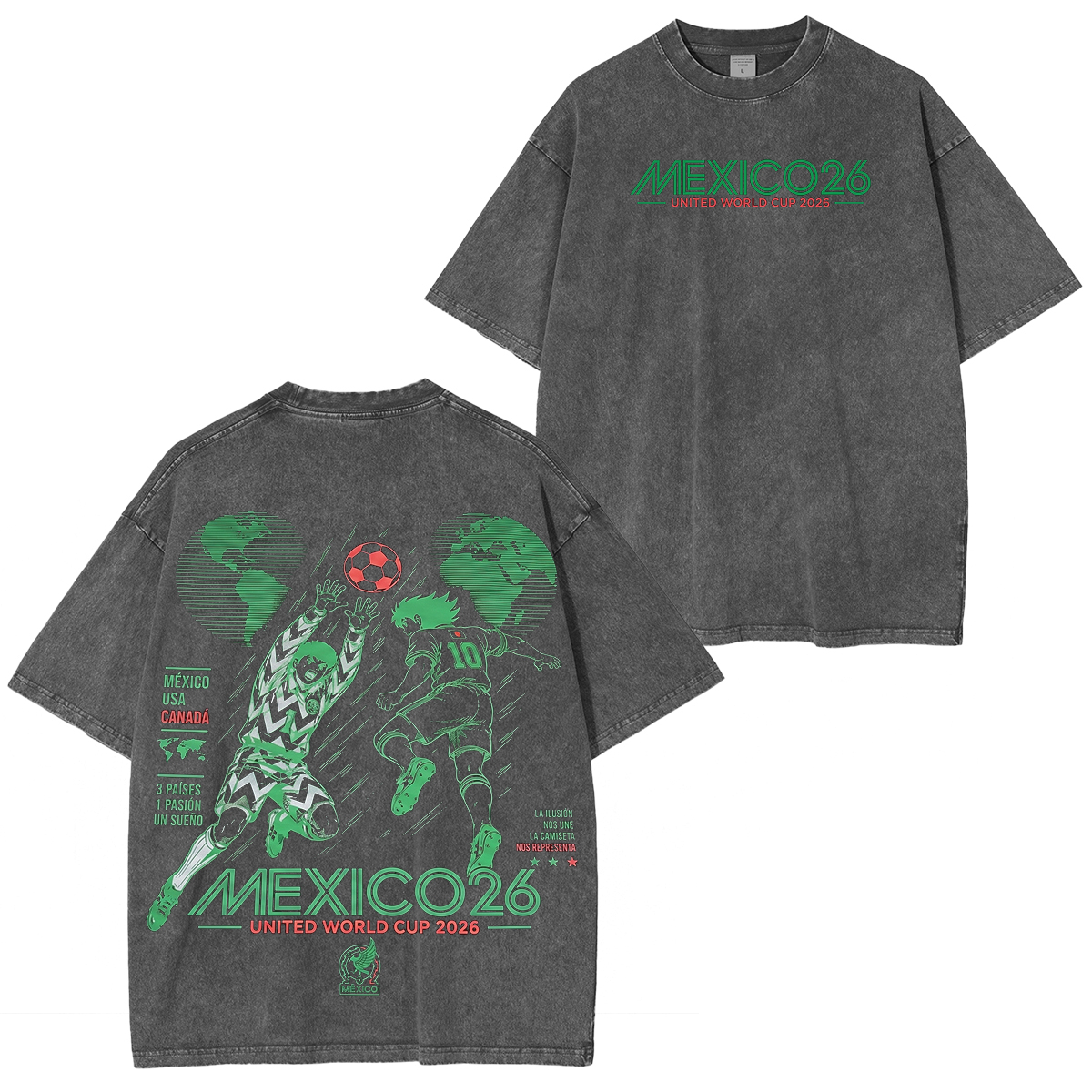 Worlcup 2026 Vintage washed T-shirt/Crewneck/Hoodie