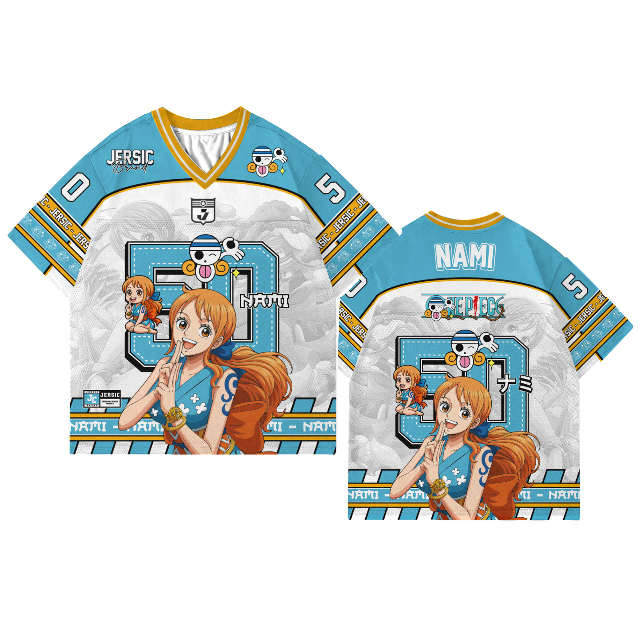 Nami Edition 50 Over Sized Mesh Jersey