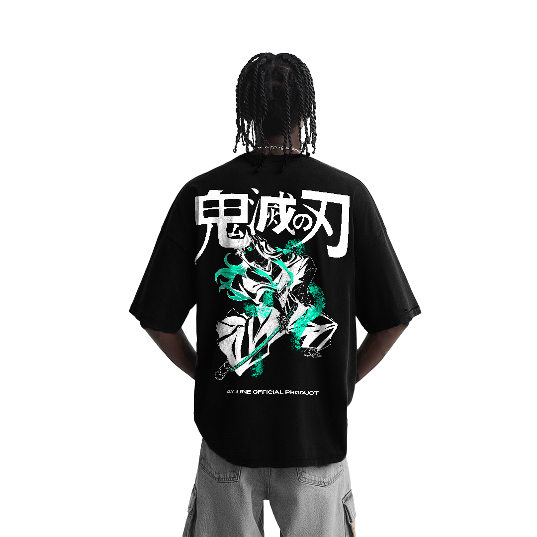 Memory of the Mist Streetwear Shirt Black