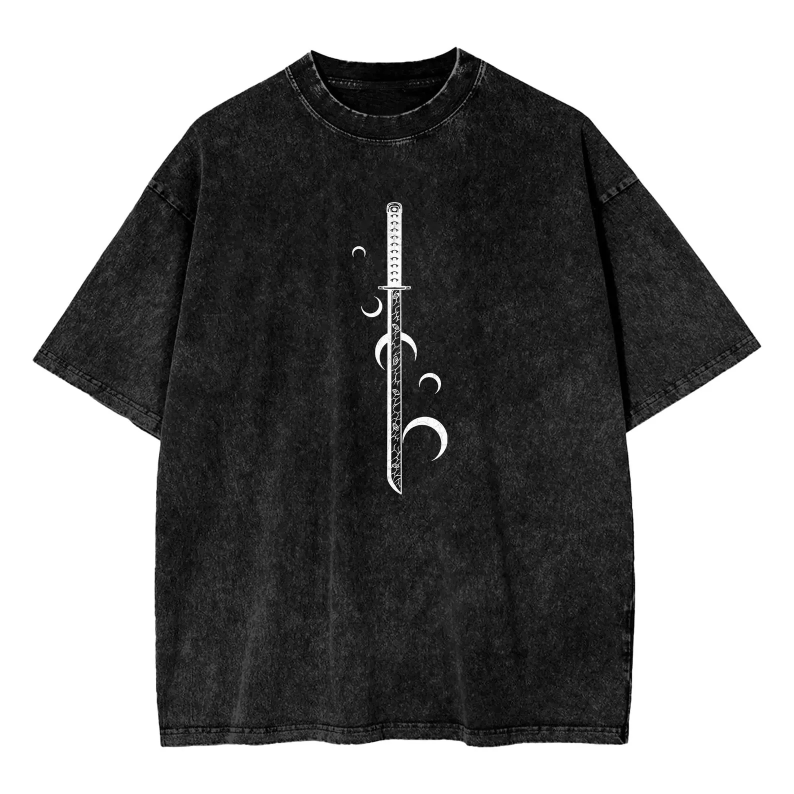 Vintage Kokushibo Print Mineral Wash Tee