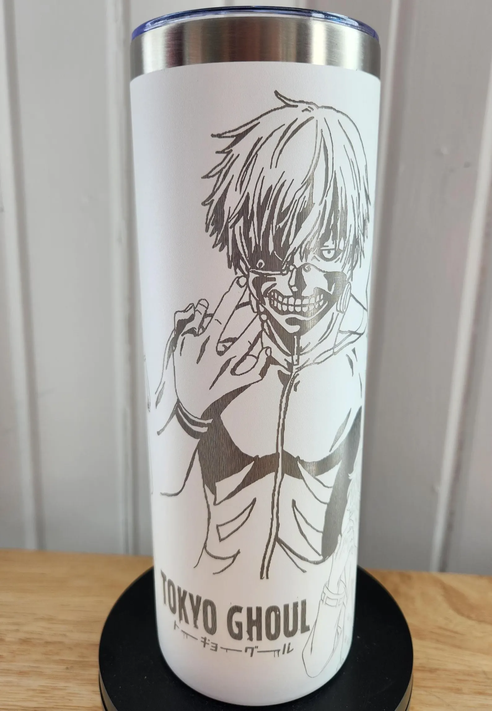 Tokyo Ghoul Laser Engraved Tumbler