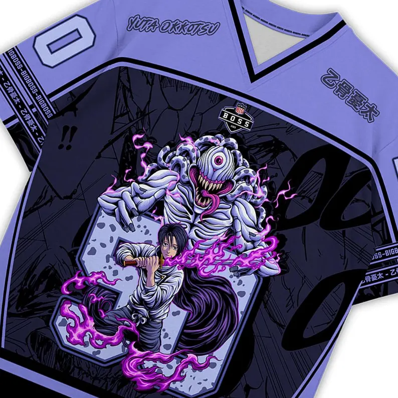 Jujutsu Kaisen Okkotsu Yuta Oversized Jersey