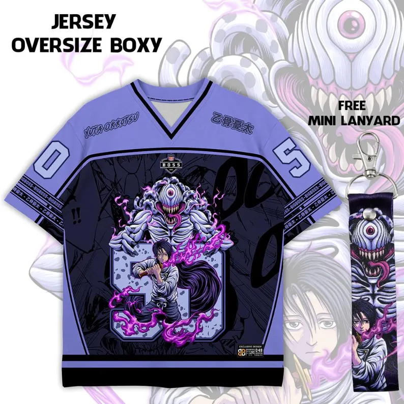 Jujutsu Kaisen Okkotsu Yuta Oversized Jersey