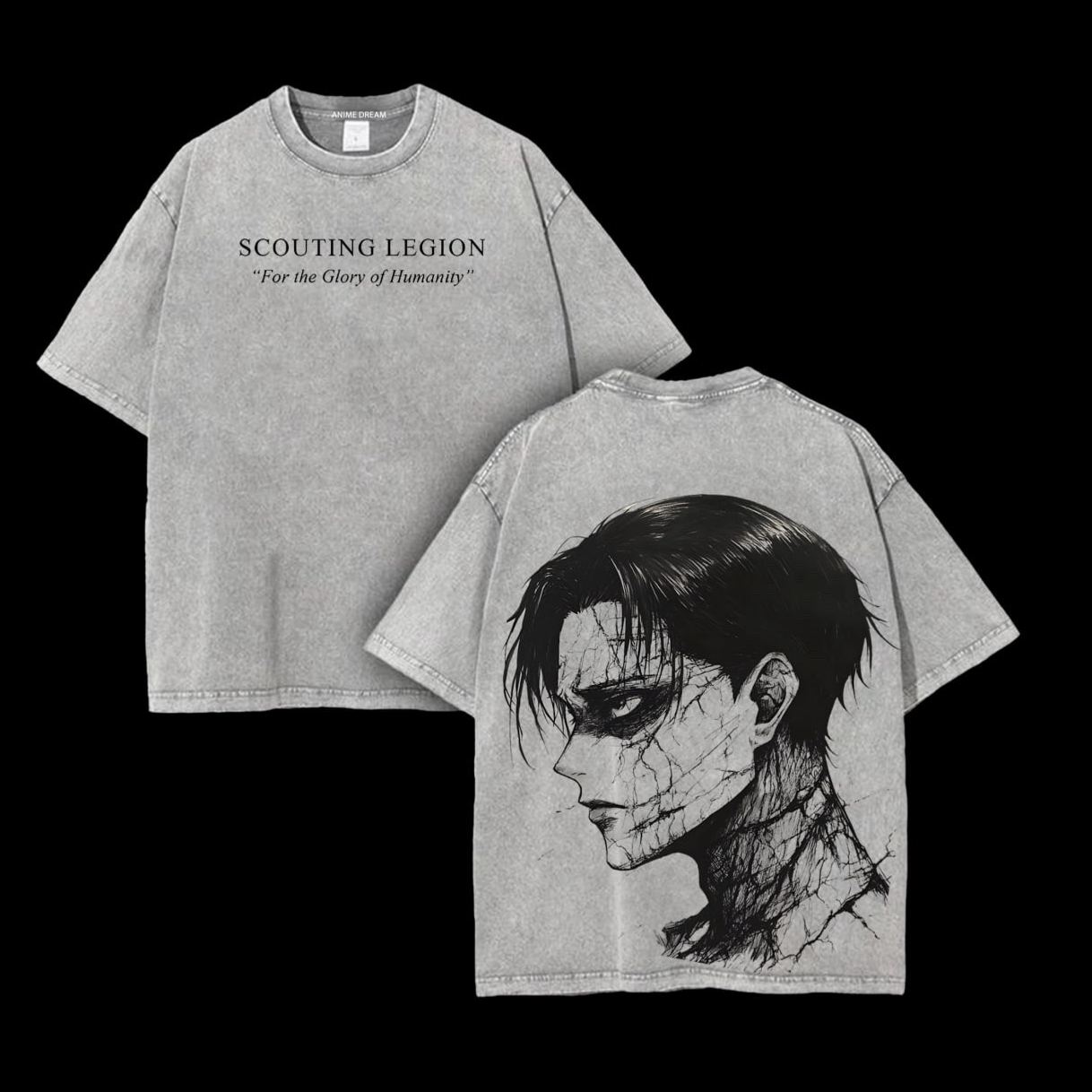 Attack on Titan Washed T-shirt/Crewneck/Hoodie