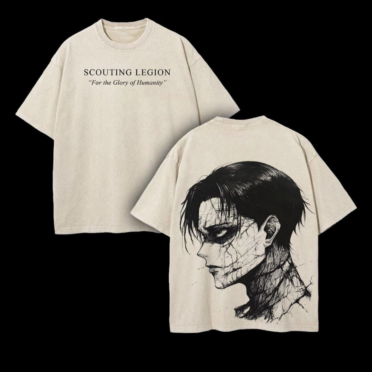 Attack on Titan Washed T-shirt/Crewneck/Hoodie