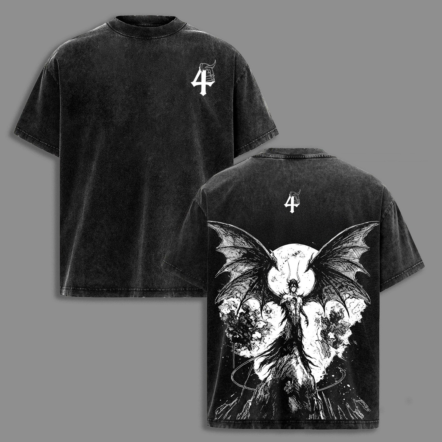 Bleach Espada Anime Washed T-shirt/Crewneck/Hoodie