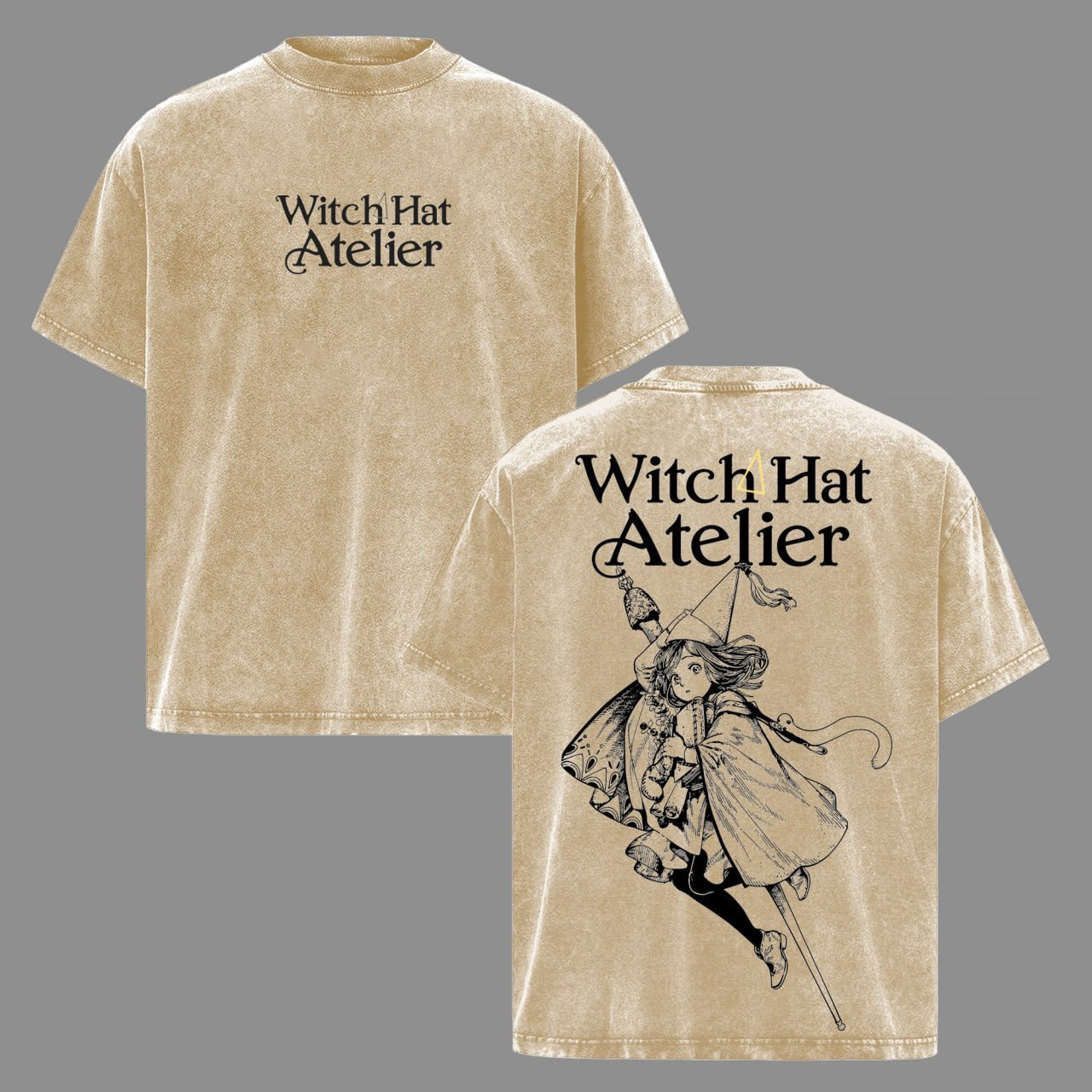 Coco  Witch Hat Atelier  Anime Washed T-shirt/Crewneck/Hoodie