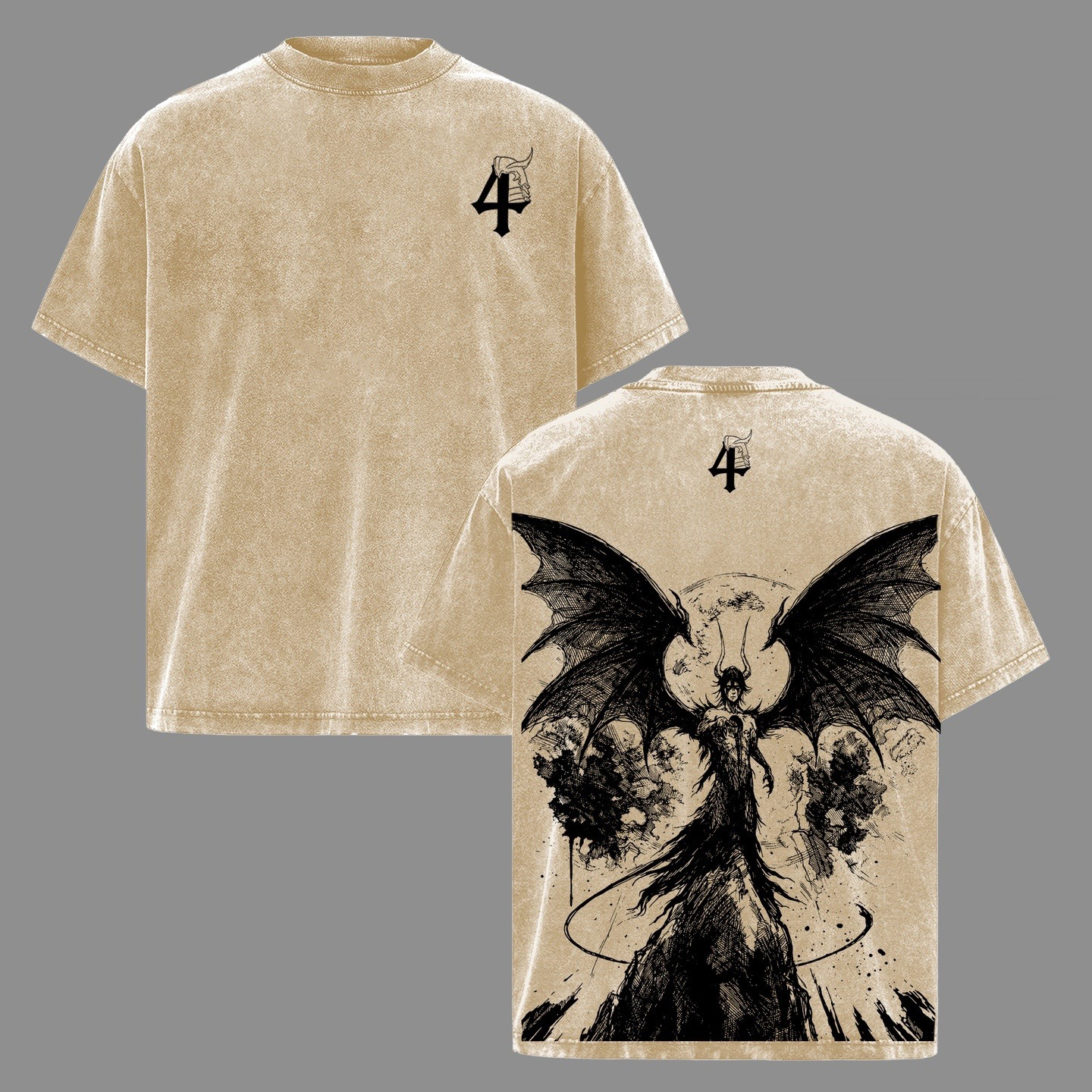 Bleach Espada Anime Washed T-shirt/Crewneck/Hoodie