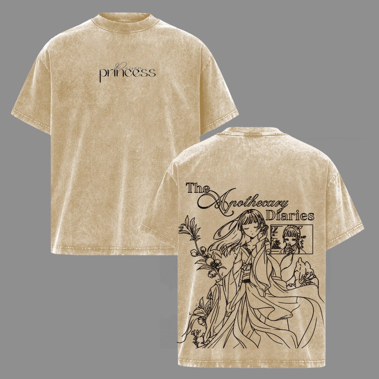 Maomao,The Apothecary Diaries  Washed T-shirt/Crewneck/Hoodie