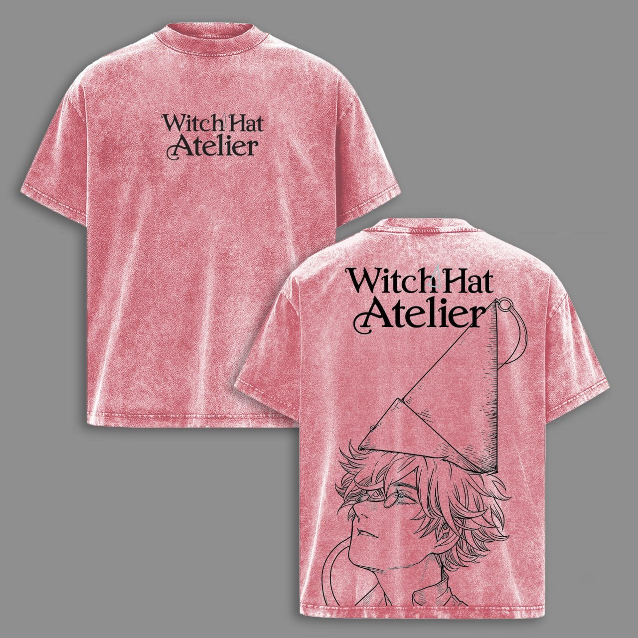 Qifrey Witch Hat Atelier  Anime Washed T-shirt/Crewneck/Hoodie