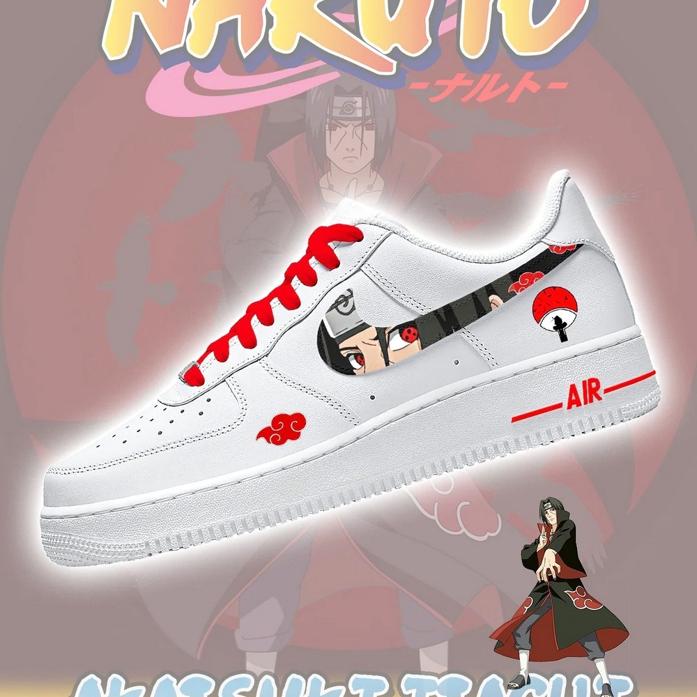 Itachi Uchiha No.1 Akatsuki AF1 Shoes
